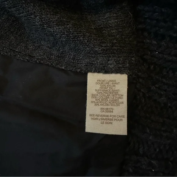 Free people size small wool and sweater puffer vest fair isle detail - Picture 9 of 14